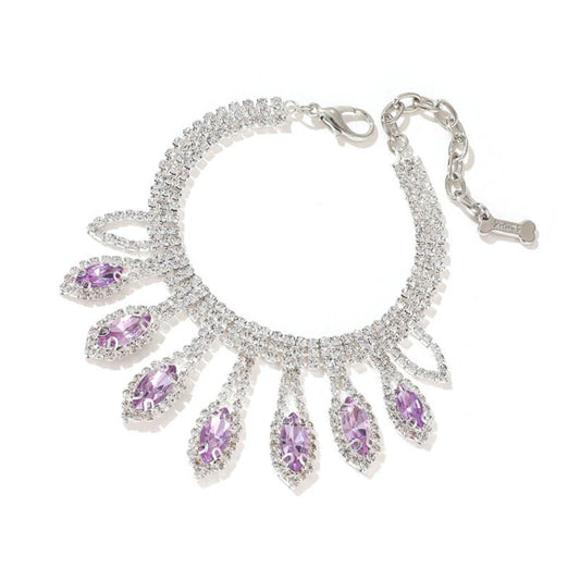 Diamond Pendant Necklace Dog & Cat Collar