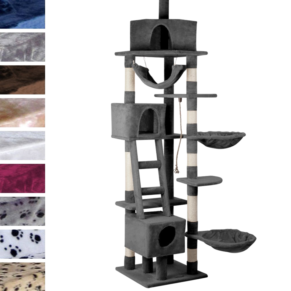 Leopet Kbd010 Árbol para gatos Rascador Poste Trepador Ejercicio para gatitos