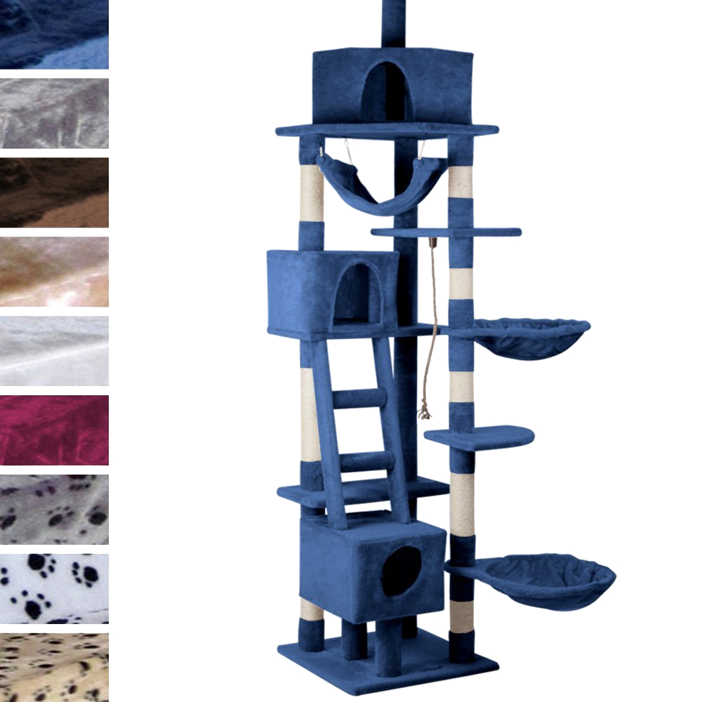 Leopet Kbd010 Árbol para gatos Rascador Poste Trepador Ejercicio para gatitos