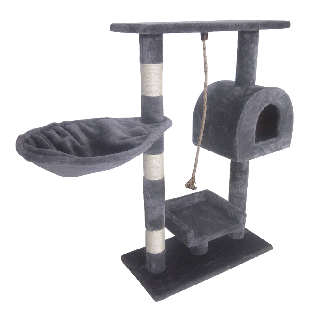 Leopet Kbm001 2grad Árbol Rascador Gato Poste para Rascar Gatito Escalada Ejercicio